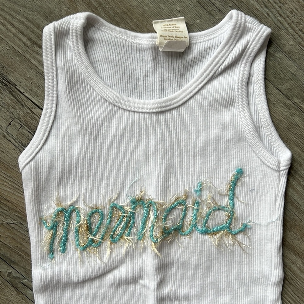 Mermaid Bundle 2t Hat and tank top